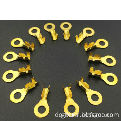 Precision Terminals High precision progressive die stamping flat terminal lug Manufactory